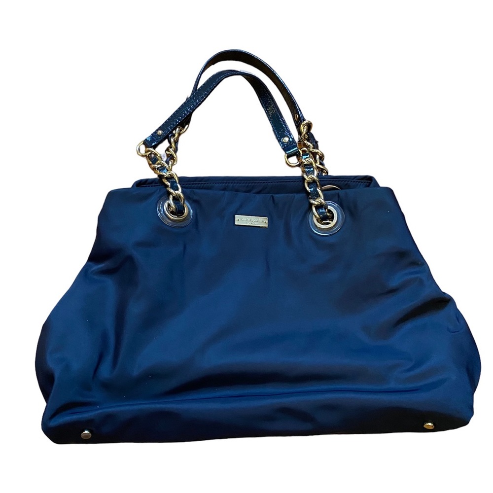 Beautiful blue !Kate Spade New York Lindenwood Elena Shoulder Tote - EUC